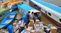 MSF Distributing Supplies In South America